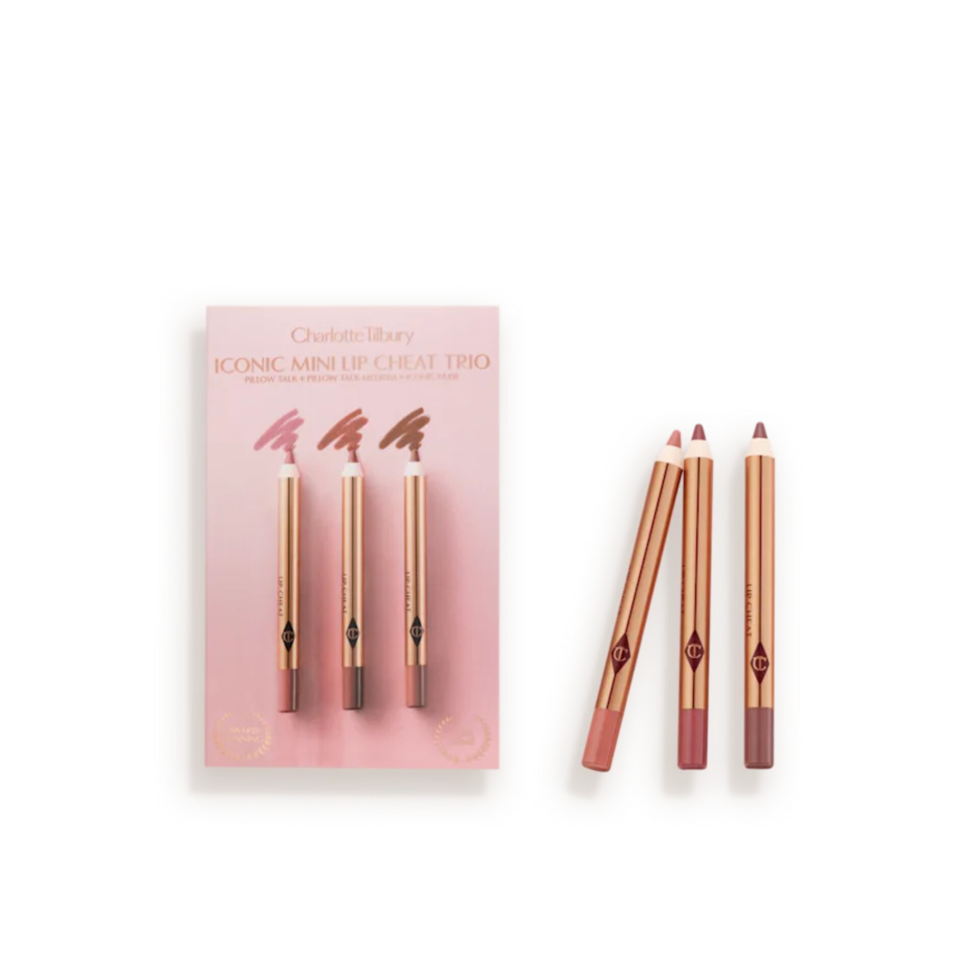 Charlotte iconic lip cheat trio