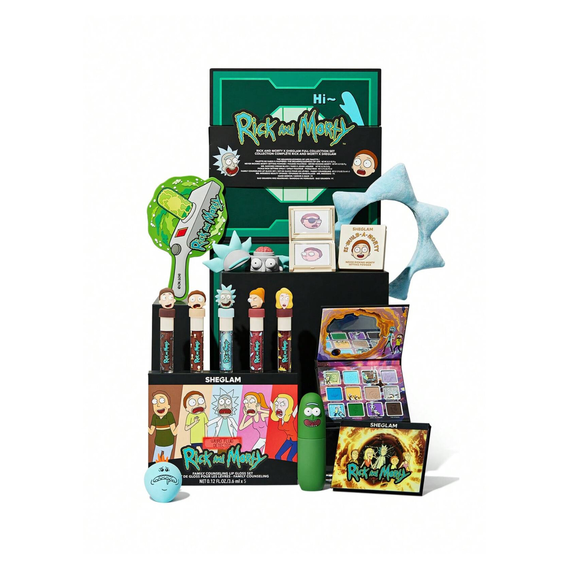 Rick and Morty X SHEGLAM Full Collection Set