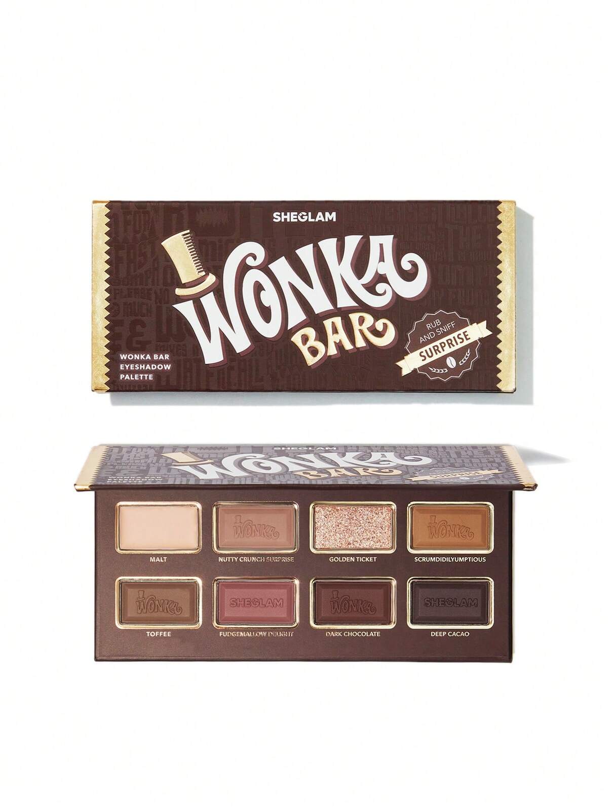 Wonka Bar Eyeshadow Palette