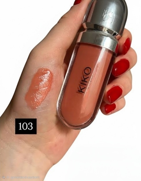 3D hydra lipgloss kiko 103