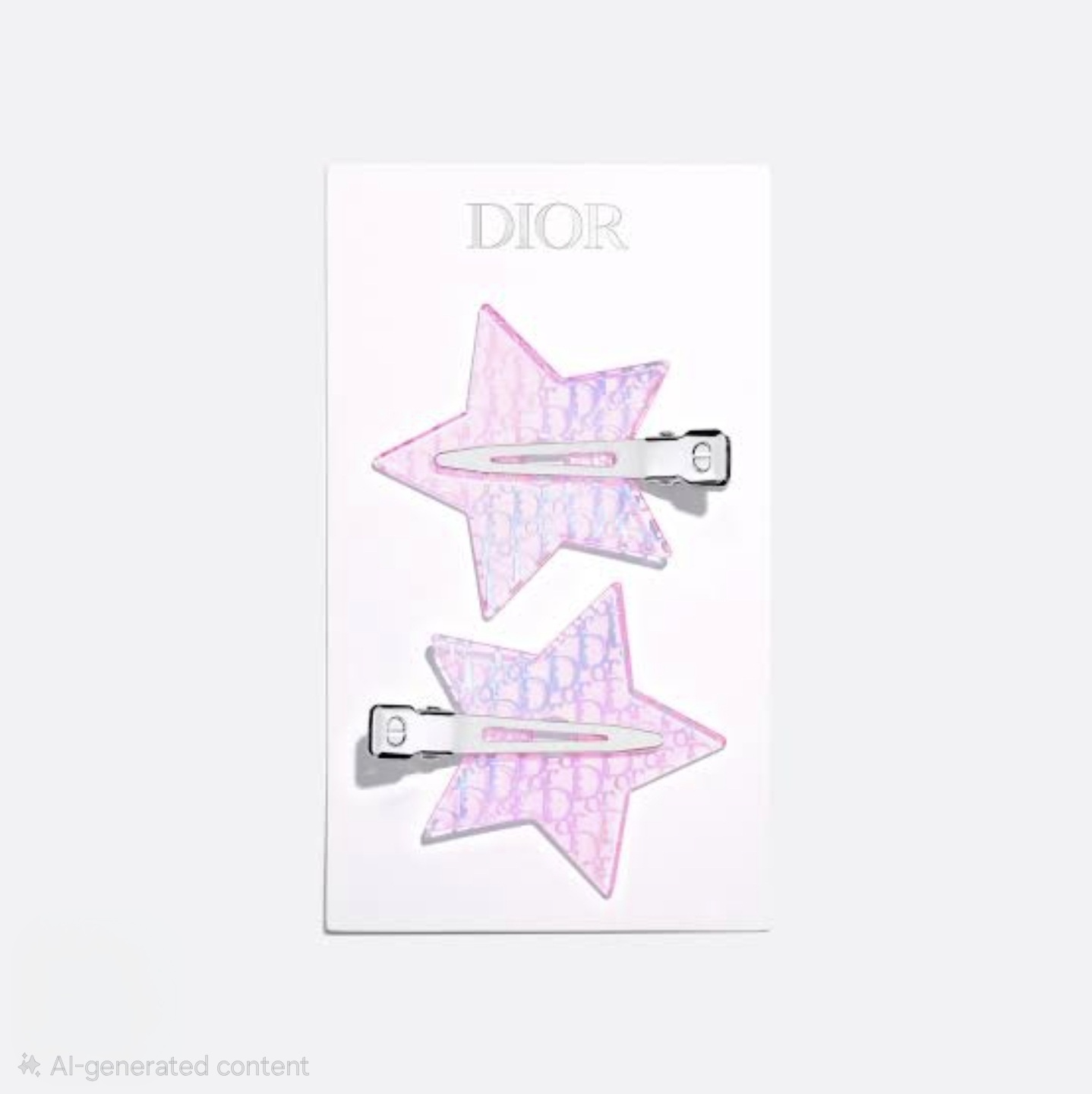 Dior Beauty Star Pink Hair Clip